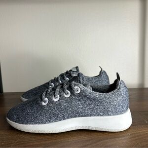 Allbirds Grey Wool Runner Sneakers Sz 6 Womens